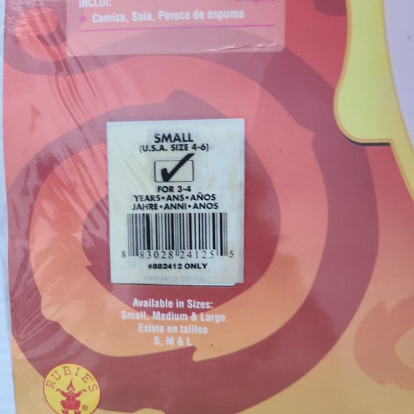 NEW Trollz Onyx Von Trollenberg Child Toddler Halloween Costume by Rubies - Picture 3 of 6